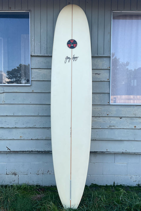 Used Gerry Lopez 10'0" Longboard Surfboard - Bottom