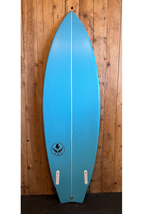 Used NME 6'0" Twin Fin Shortboard Surfboard - Bottom