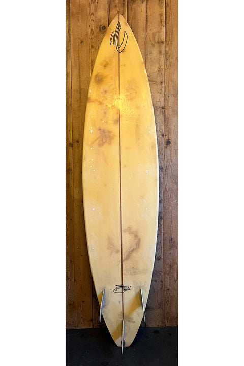 Used Randy Cone 7'4" Step Up Surfboard - Bottom