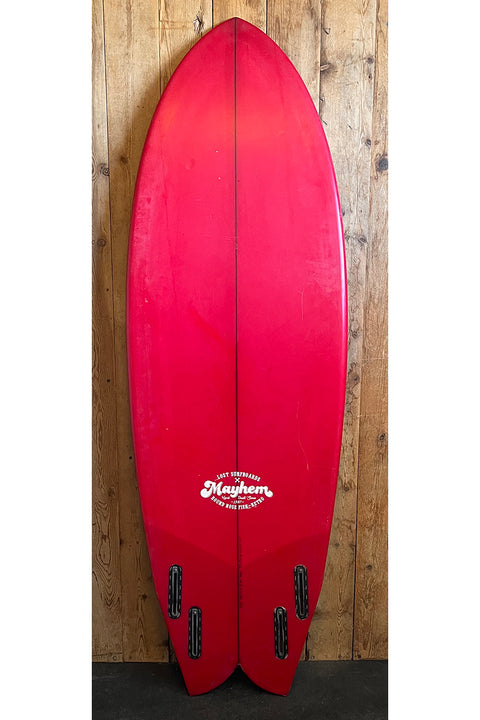 Used Lost Round Nose Fish Retro 5'6" Surfboard - Bottom