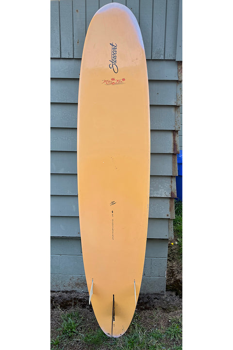 Used Stewart 8'6" Mai Tai Longboard Surfboard - Bottom