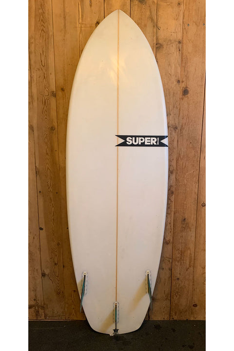 Used Super 5'8" Fling Shortboard Surfboard - Back
