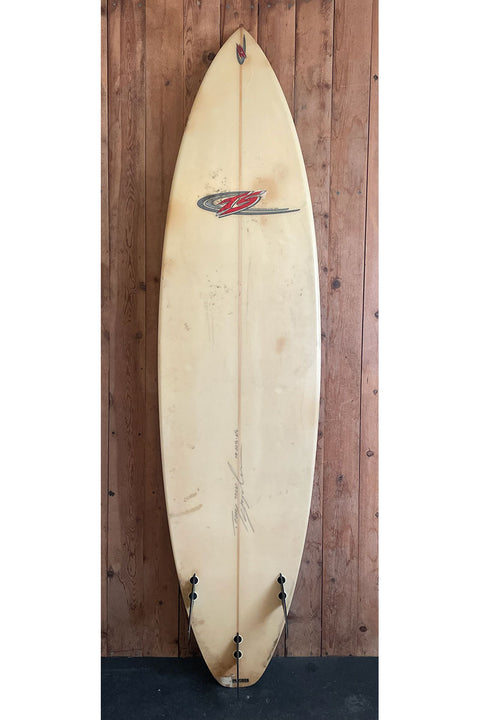 Used Tony Staples 7'4" Surfboard - Bottom