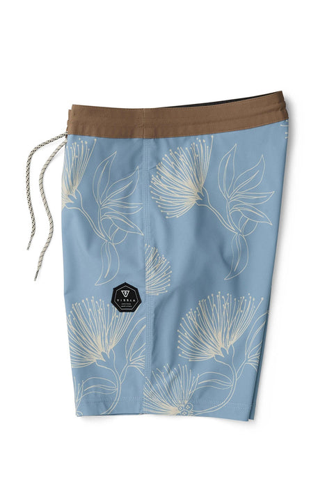 Vissla Happy Hours 18.5" Boardshorts - Faded Denim- Side