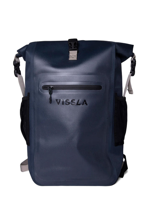 Vissla North Seas 18L Dry Backpack - Navy- Front view