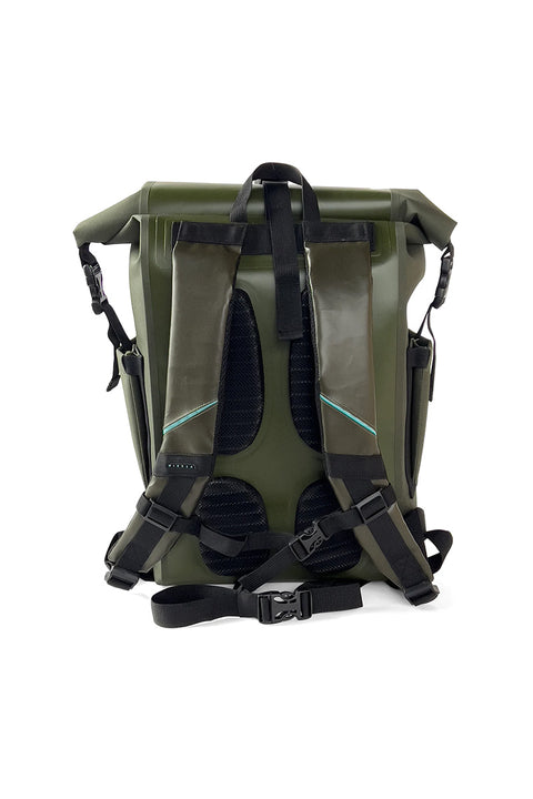 Vissla North Seas 18L Dry Backpack - Surplus - Back Straps