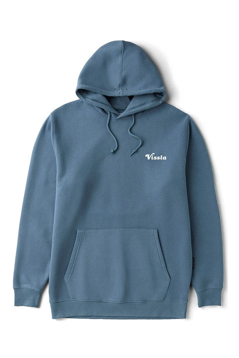 Vissla Offshore Eco Pullover Hoodie - Blue Haze- Front