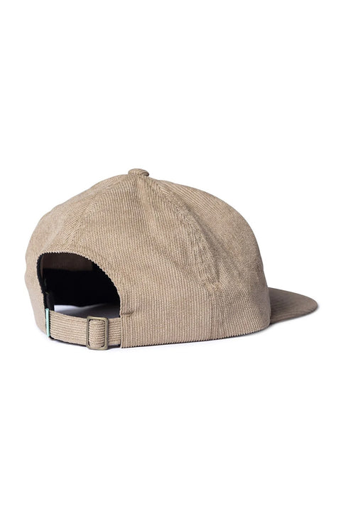 Vissla Resin Head Hat - Dark Khaki- Back