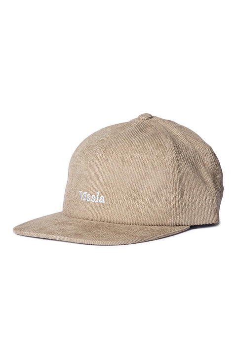 Vissla Resin Head Hat - Dark Khaki- Front