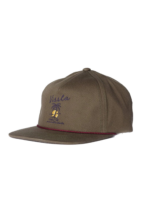 Vissla Solar Swells Hat - Dark Olive