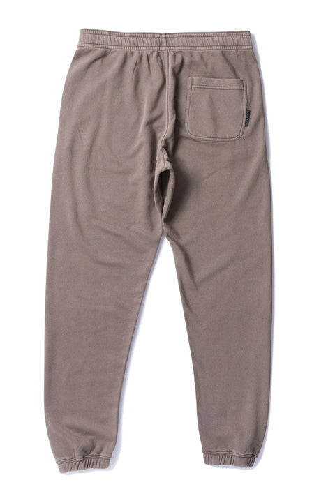 Vissla Solid Sets Eco Elastic Sweatpant - Driftwood- Back