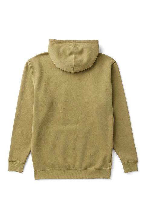 Vissla Solid Sets Eco Pullover Hoodie - Bronze- Back