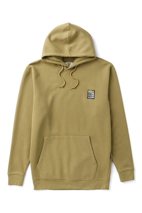 Vissla Solid Sets Eco Pullover Hoodie - Bronze- Front