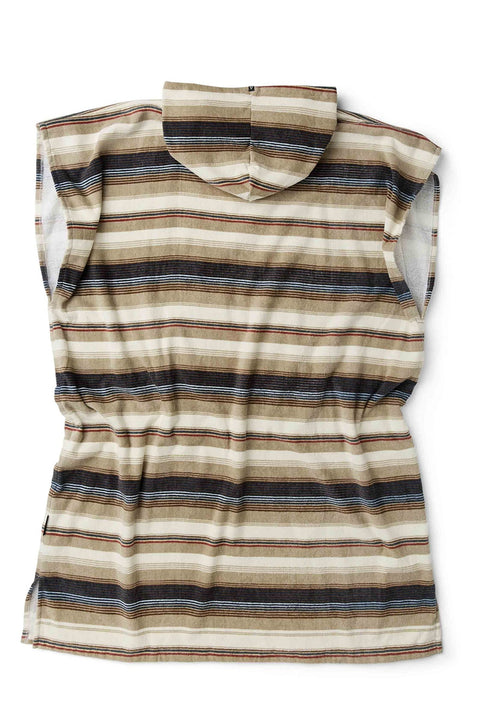 Vissla Todos Changing Poncho Towel - Light Khaki- Back