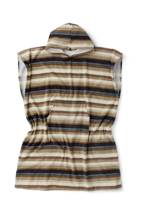 Vissla Todos Changing Poncho Towel - Light Khaki- Front