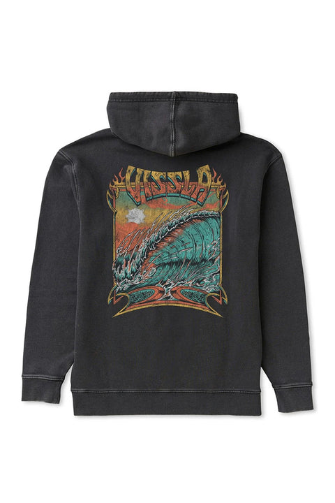 Vissla Washout Eco Pullover Hoodie - Phantom- Back