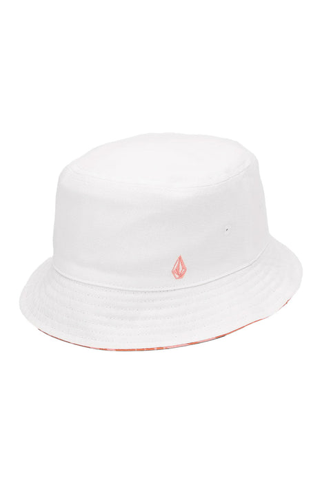 Volcom Blocked Out Bucket Hat - Burnt Sienna- Front of white side