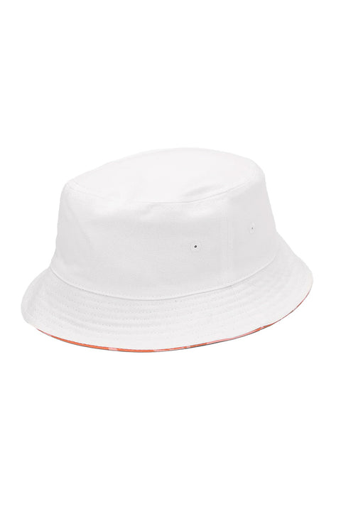 Volcom Blocked Out Bucket Hat - Burnt Sienna- Back of white side