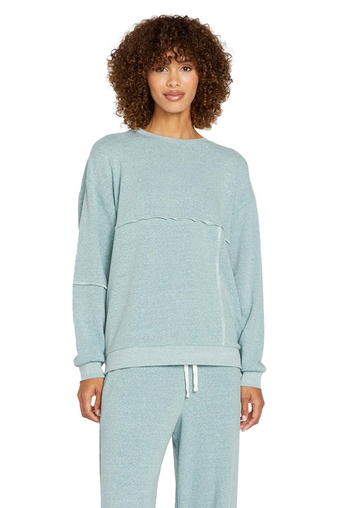 Volcom Lived In Lounge Frenchie Crew - Deep Sea- Front