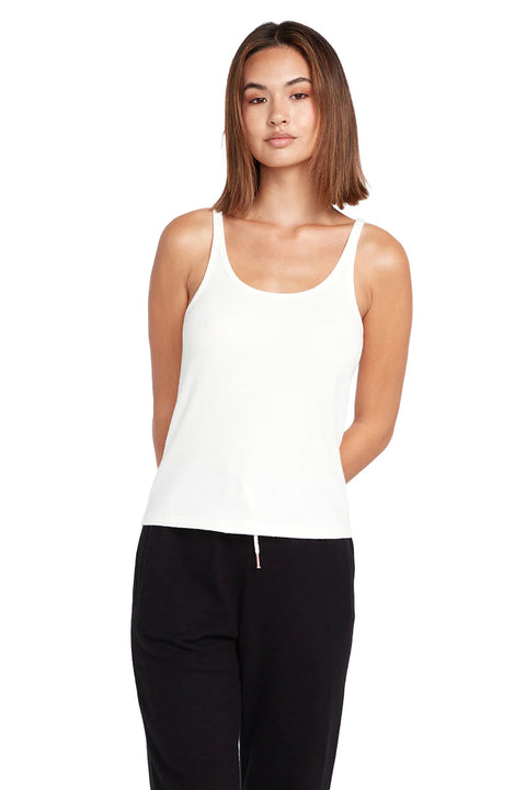 Volcom Lived In Lounge Rib Tank - Star White