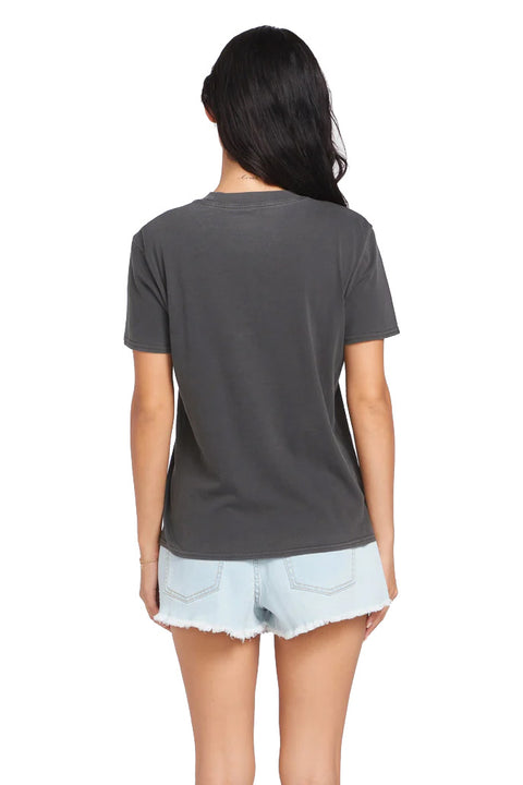 Volcom Lock It Up Tee - Black- Back