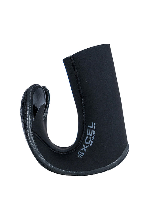 Xcel Anti-Boot 3mm Split Toe Wetsuit Boot- Front rolled to show flexibility 