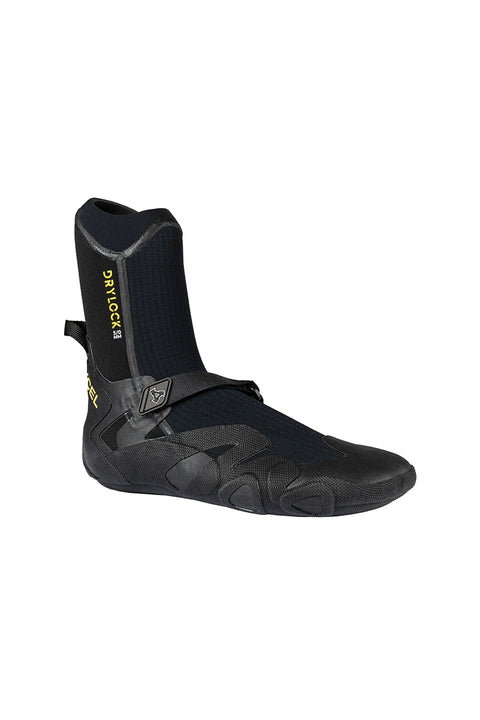 Xcel Drylock 5mm Round Toe Boot - Black- Front