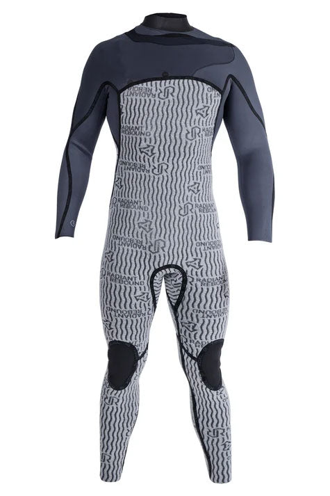 Xcel Infiniti 5/4 Hooded Wetsuit - Black - Inside
