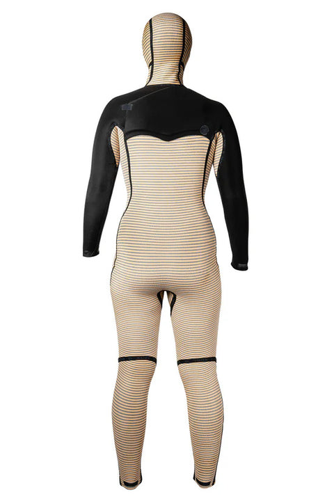 Xcel Women's Comp+ Hooded 5.5/4.5 Wetsuit - Back Inside Out