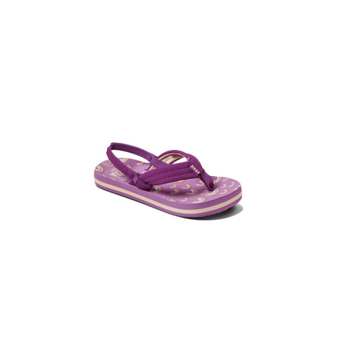 Reef Little Ahi Sandal - Purple Rainbow