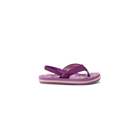 Reef Little Ahi Sandal - Purple Rainbow