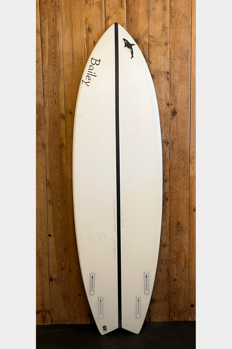 Bailey 6'2" Quad Fish Surfboard
