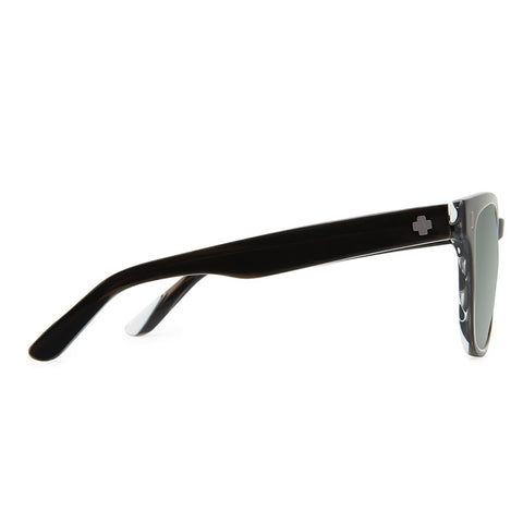 Spy Beachwood Sunglasses - Black Horn / Happy Grey Green
