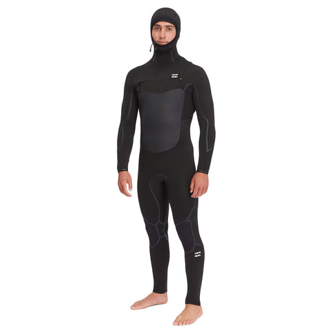 Billabong Absolute Plus 5/4 Hooded Chest Zip Wetsuit - Front Side
