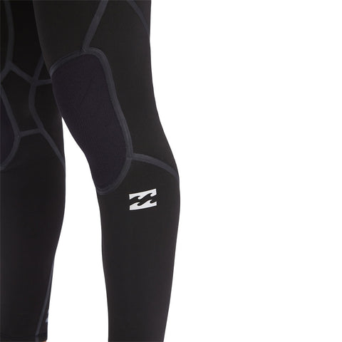 Billabong Absolute Plus 5/4 Hooded Chest Zip Wetsuit - Leg Detail