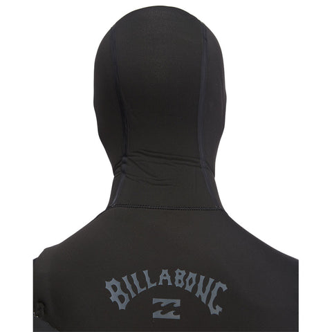 Billabong Absolute Plus 5/4 Hooded Chest Zip Wetsuit - Hood Back Detail
