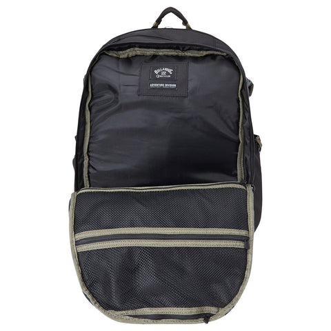 Billabong A/Div Surftrek Explorer Backpack - Black - Front Pocket