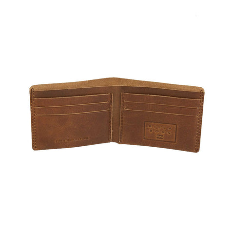 Billabong All Day Leather Wallet - Brown