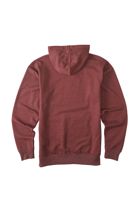 Billabong All Day Organic Pullover Hoodie - Oxblood