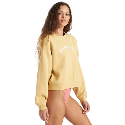 Billabong Be Mindful Sweatshirt - Pale Yellow