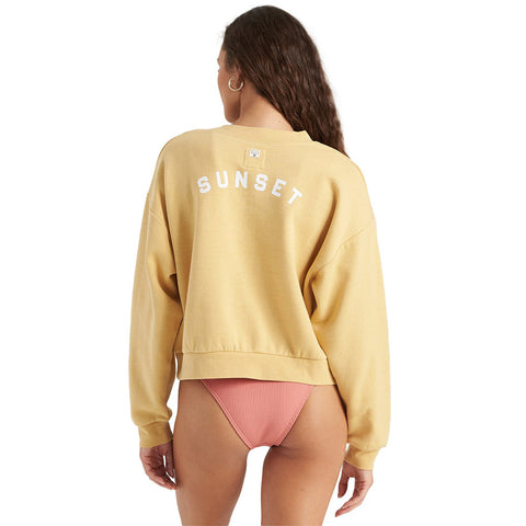 Billabong Be Mindful Sweatshirt - Pale Yellow