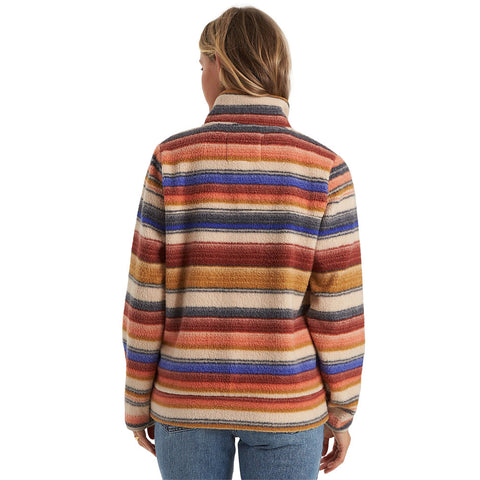 Billabong Boundary Mock Neck Fleece - Multi