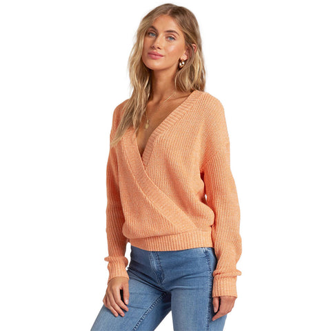 Billabong Bring It Sweater - Apricot