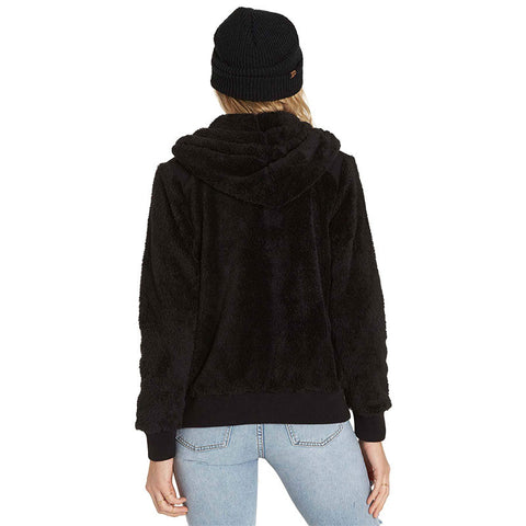 Billabong Cozy Down Polar Fleece Jacket  - Black