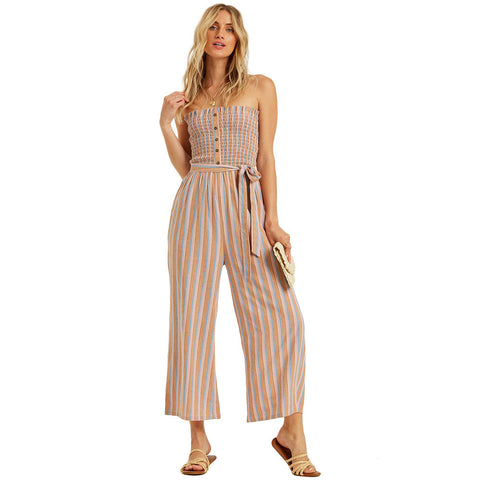 Billabong Forward Feelings Jumpsuit - Multi