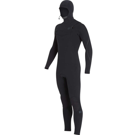 Sale Billabong Furnace Carbon Comp 4/3 Hooded Wetsuit