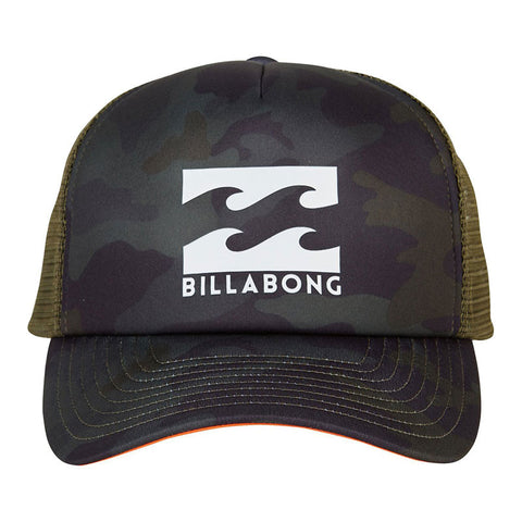 Billabong Podium Trucker Hat - Military Camo