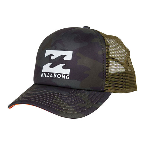 Billabong Podium Trucker Hat - Military Camo