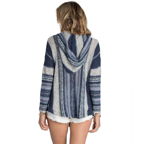 Billabong Seaside Ryder Stripe Sweater - Blue Tide
