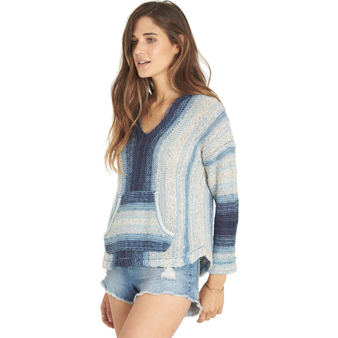 Billabong Seaside Wanderer Pullover Sweater - Deep Indigo